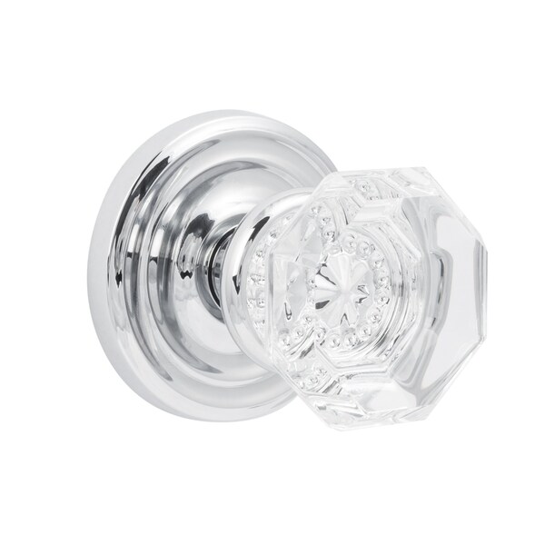 Sure-Loc Hardware Sure-Loc Hardware Torrey Dummy Knob, Polished Chrome TY100 26 - main